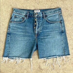 Agolde hi-rise denim short size 28